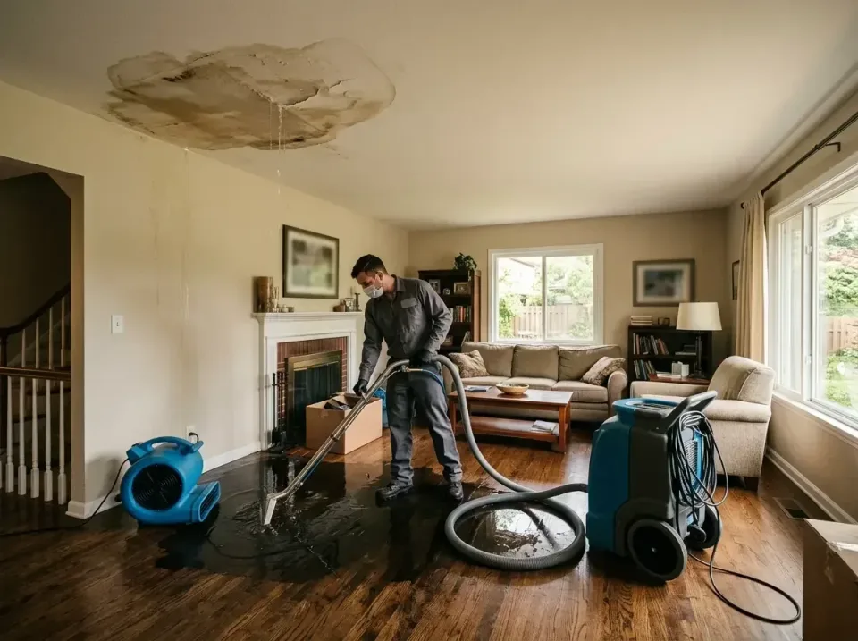 attic-pipe-burst-ceiling-drip-008 — frequently asked questions, Water Damage Restoration & Carpet Care in Saltillo, MS